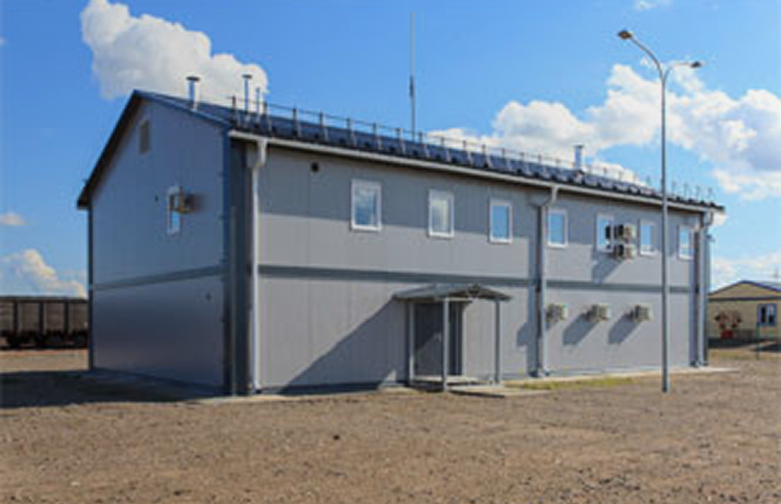 Компанией реализованы крупные проекты модульных зданий